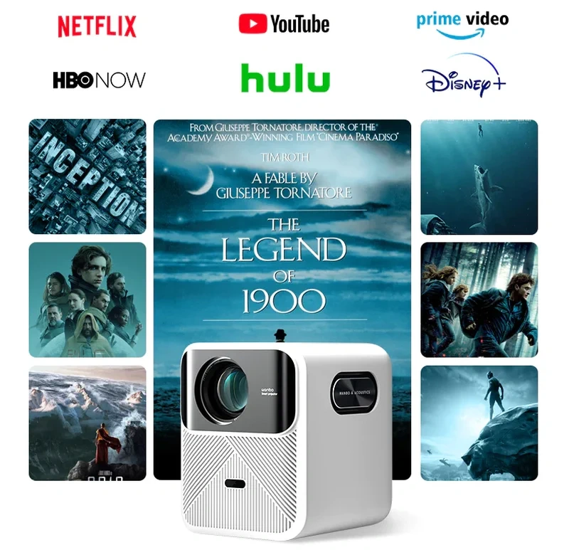 Predám TOP STAV Projektor Xiaomi Wanbo Mozart WB81 1080p - 6