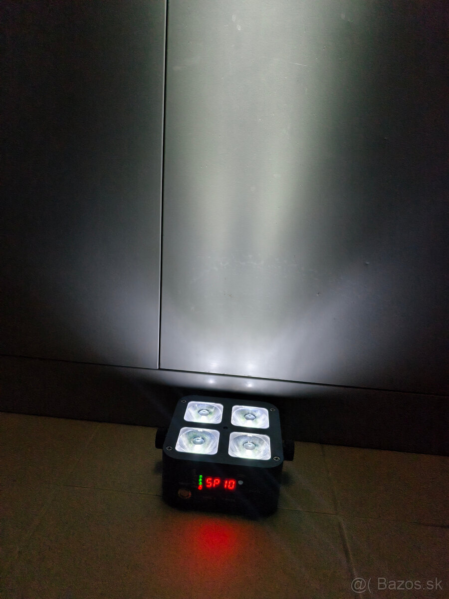 LED PAR Light 4x40 W RGBW A UV na Bateriu - 6