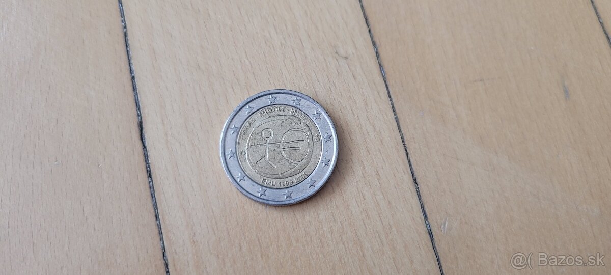 2 euro pamätné mince Belgicko - 6