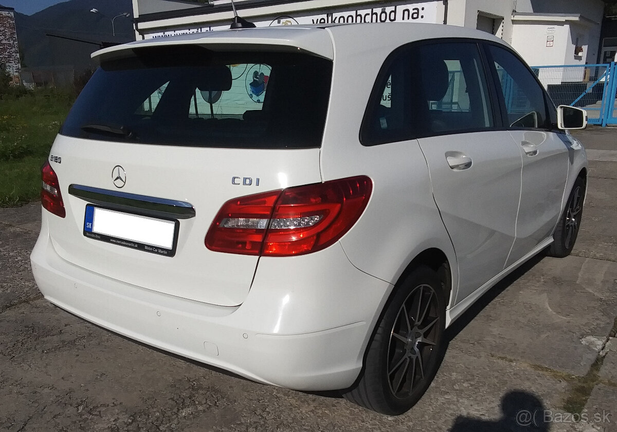 Mercedes B 180 CDI, Automat, Bixenóny, Klíma, Koža, Alu sada - 6