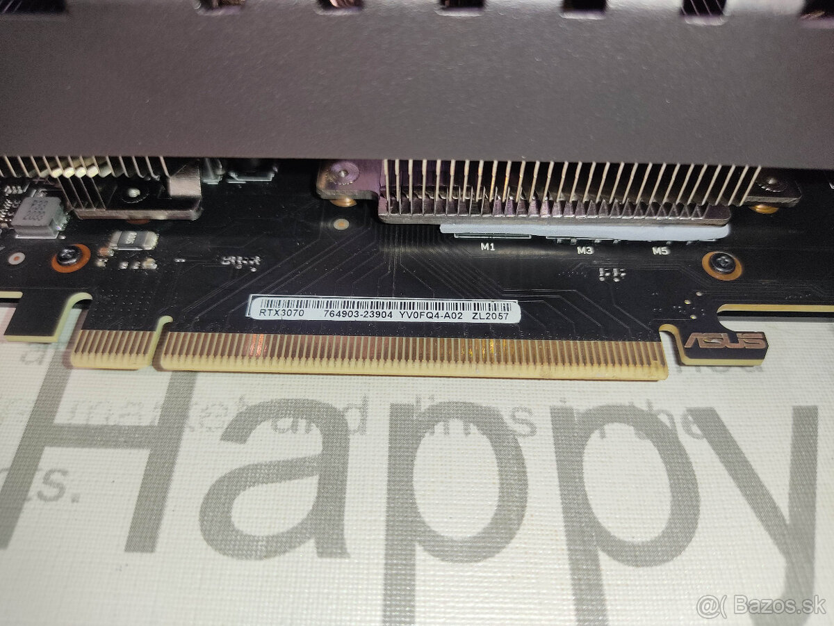 ASUS TUF OC NVidia RTX 3070 8GB GDDR6 - 6