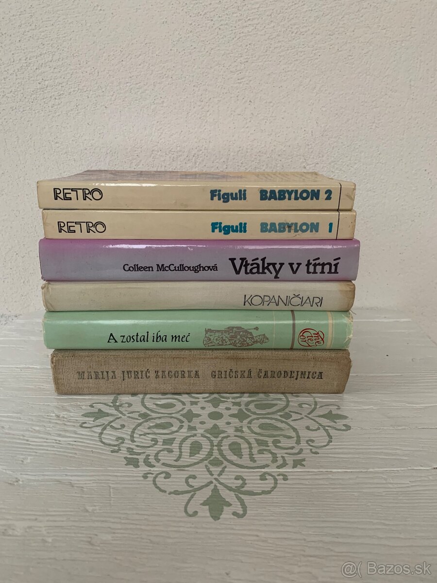 Knihy Figuli, Nižnánsky, iné - 6