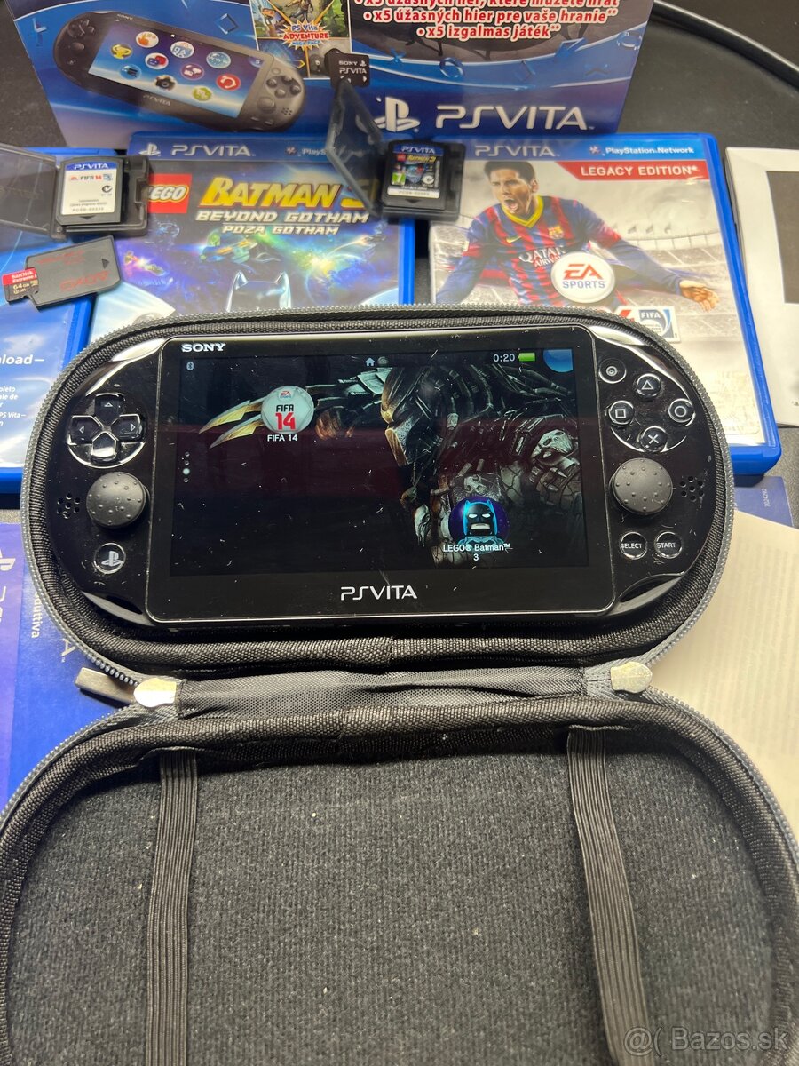 Ps Vita Wi-fi pch-2004 black - 6