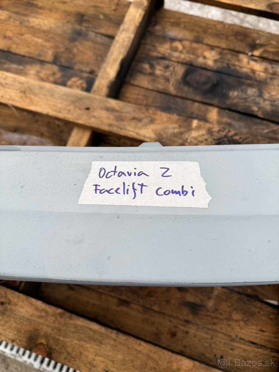 Octavia 2 facelift - zadný nárazník - 6