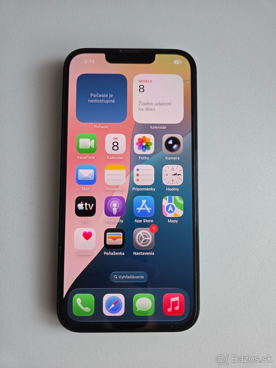 iPhone 14 128GB - Nová batéria - 6