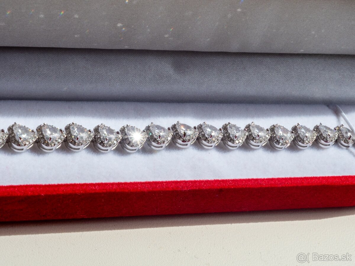 Strieborný náramok - 6