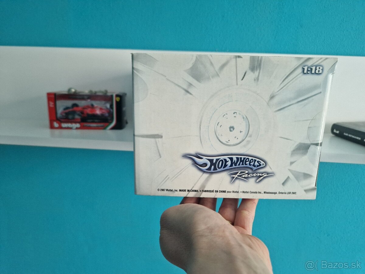 Model Ferrari 2007 Hot Wheels -Kimi Raikkonen - 6