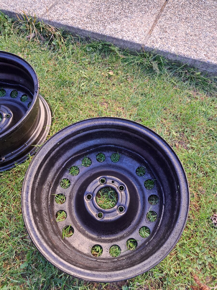 Plechové disky 5×110, 15" - 6