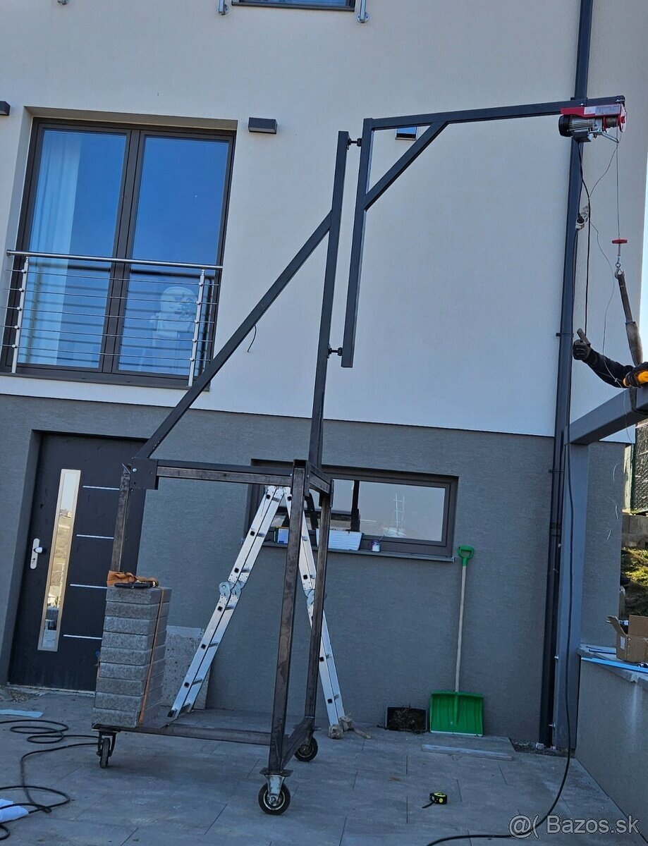 Konštrukcia, žeriav, zdvih 150kg - 6