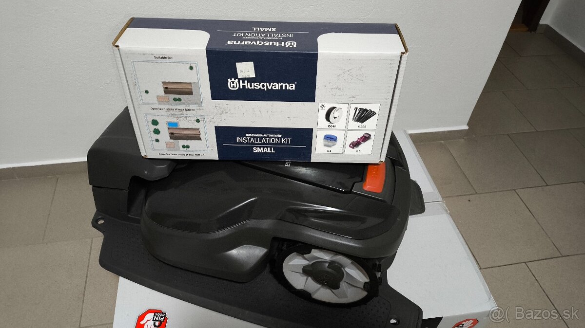 Robotická kosačka automower Husqvarna 305 + montážna sada - 6