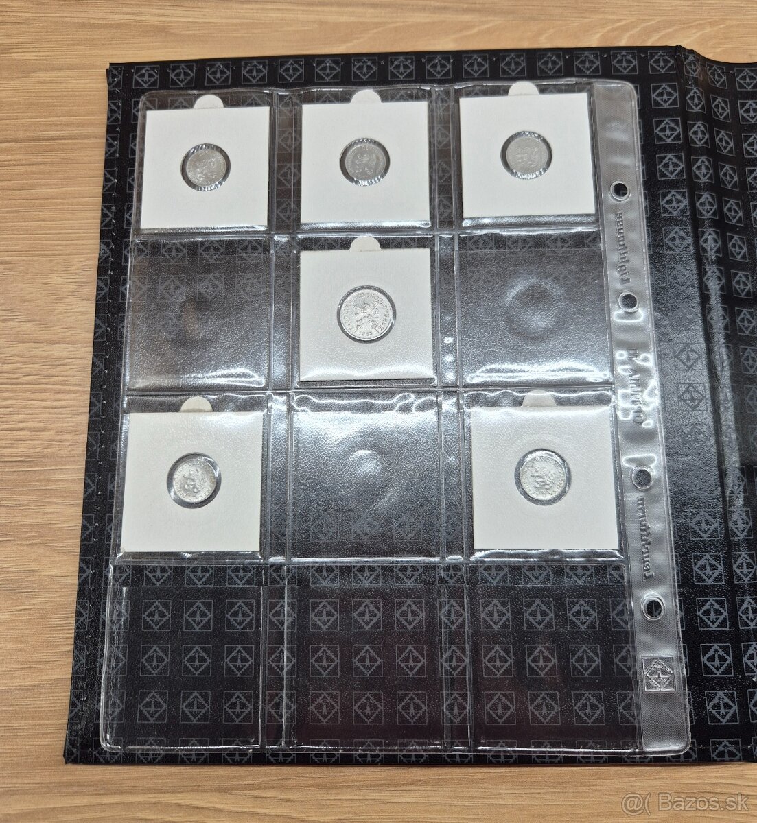 Album Optima s kazetou + mince ČSR, ČSSR, SR - 6