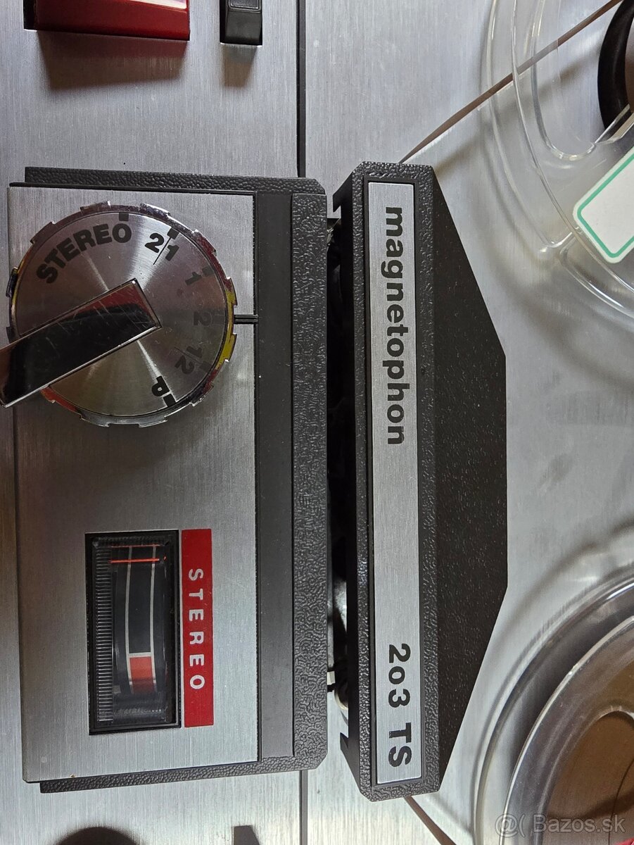 Telefunken Magnetophon 203TS zbierkový kotúčák - 6