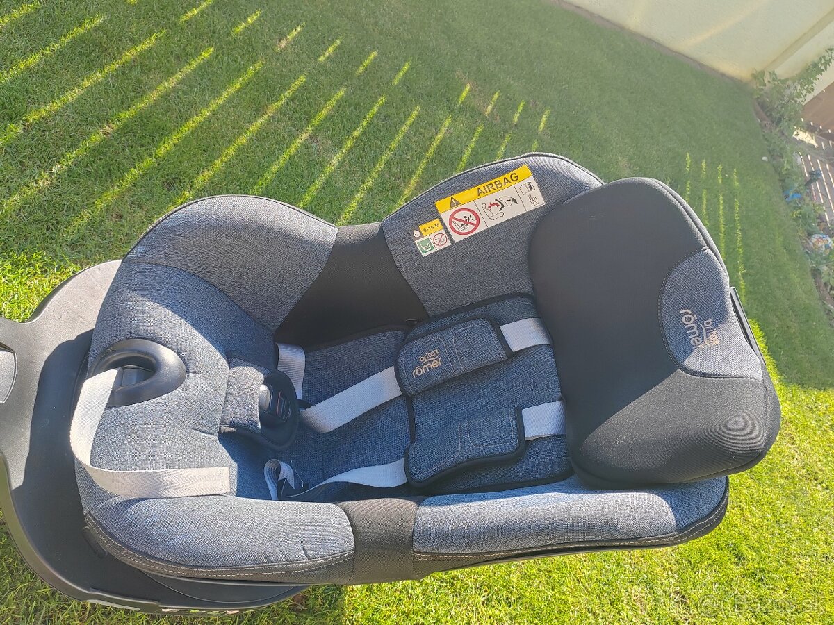 BRITAX RÖMER Dualfix M i-Size blue marble, top stav - 6