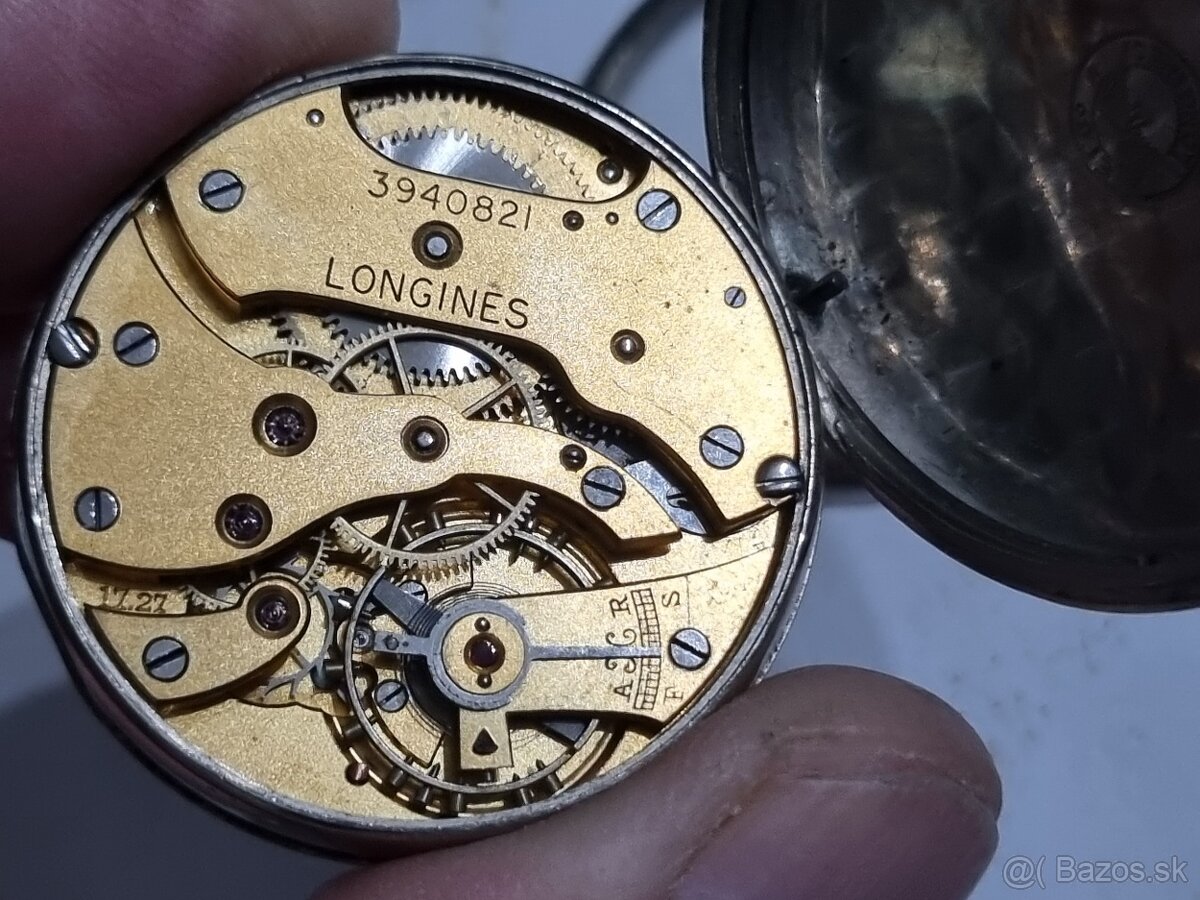 Vreckové hodinky,LONGINES. - 6