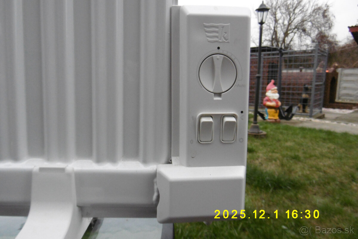 Predám elektrické olejové radiátory. - 6