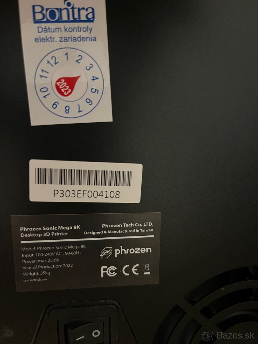 3D tlaciaren Phrozen Sonic Mega 8k - 6