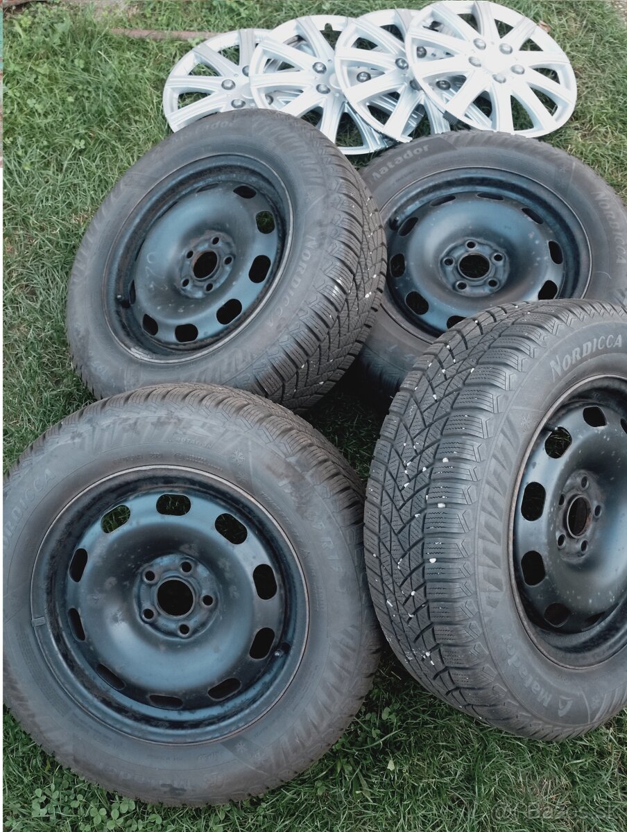 zimná sada kolies 5x100 R15 - 6