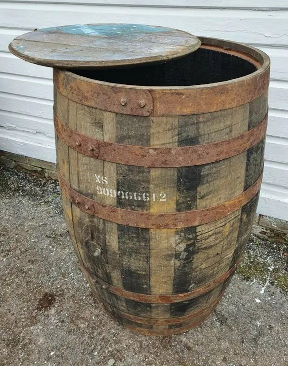 VELKÉ/MALÉ DŘEVĚNÉ DUBOVÉ SUDY NA DEŠŤOVOU VODU - 6