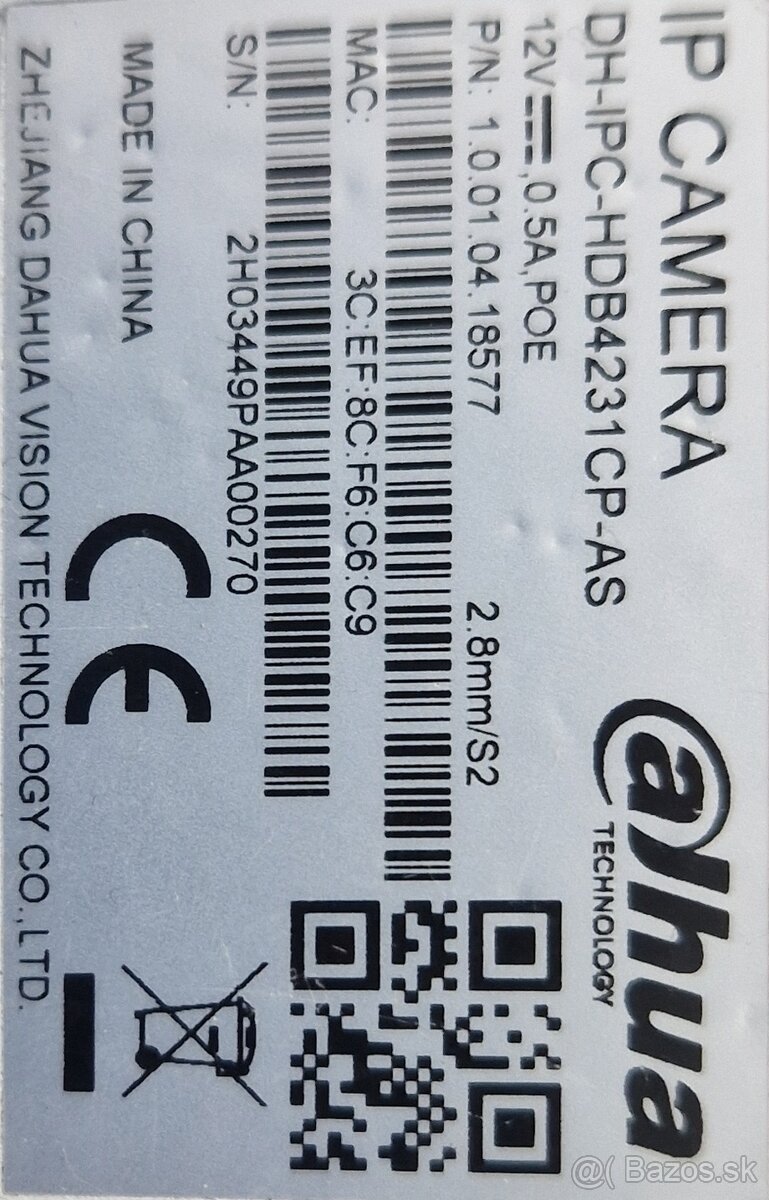 Kamerový set Dahua - 6