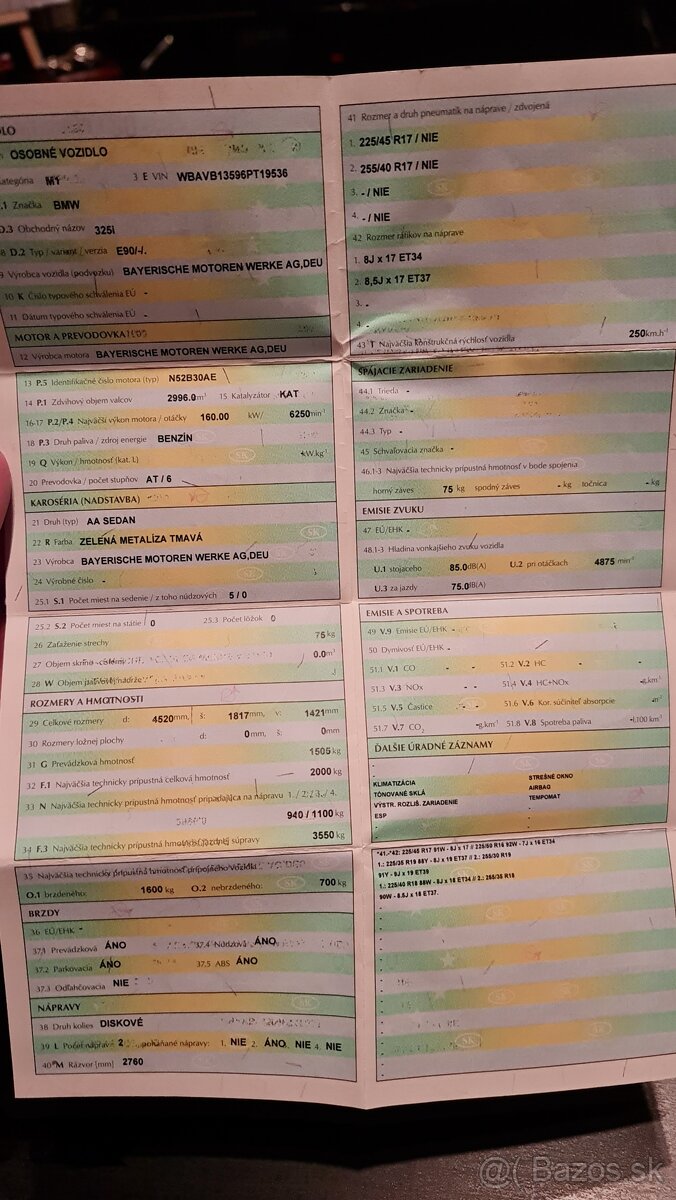 Bmw e90 325i automat - 6