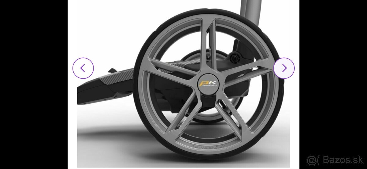 Predám novy el.vozik PowaKaddy FX7 EBS GPS Titan 36 Holes - 6