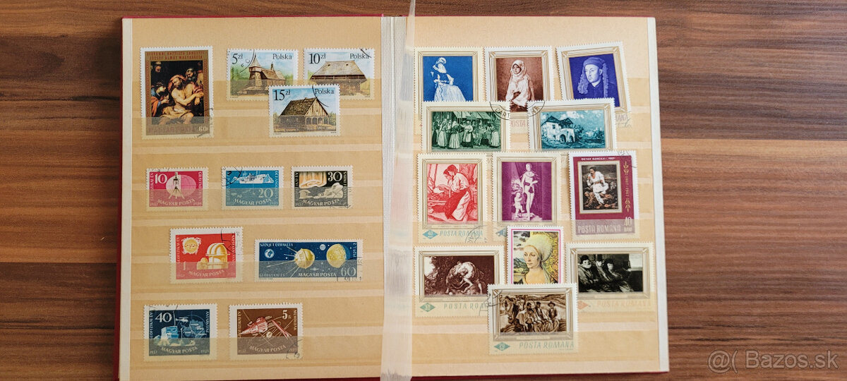 Maďarsko, Rumunsko a Poľsko v albume B5 - veľmi pekný stav - 6