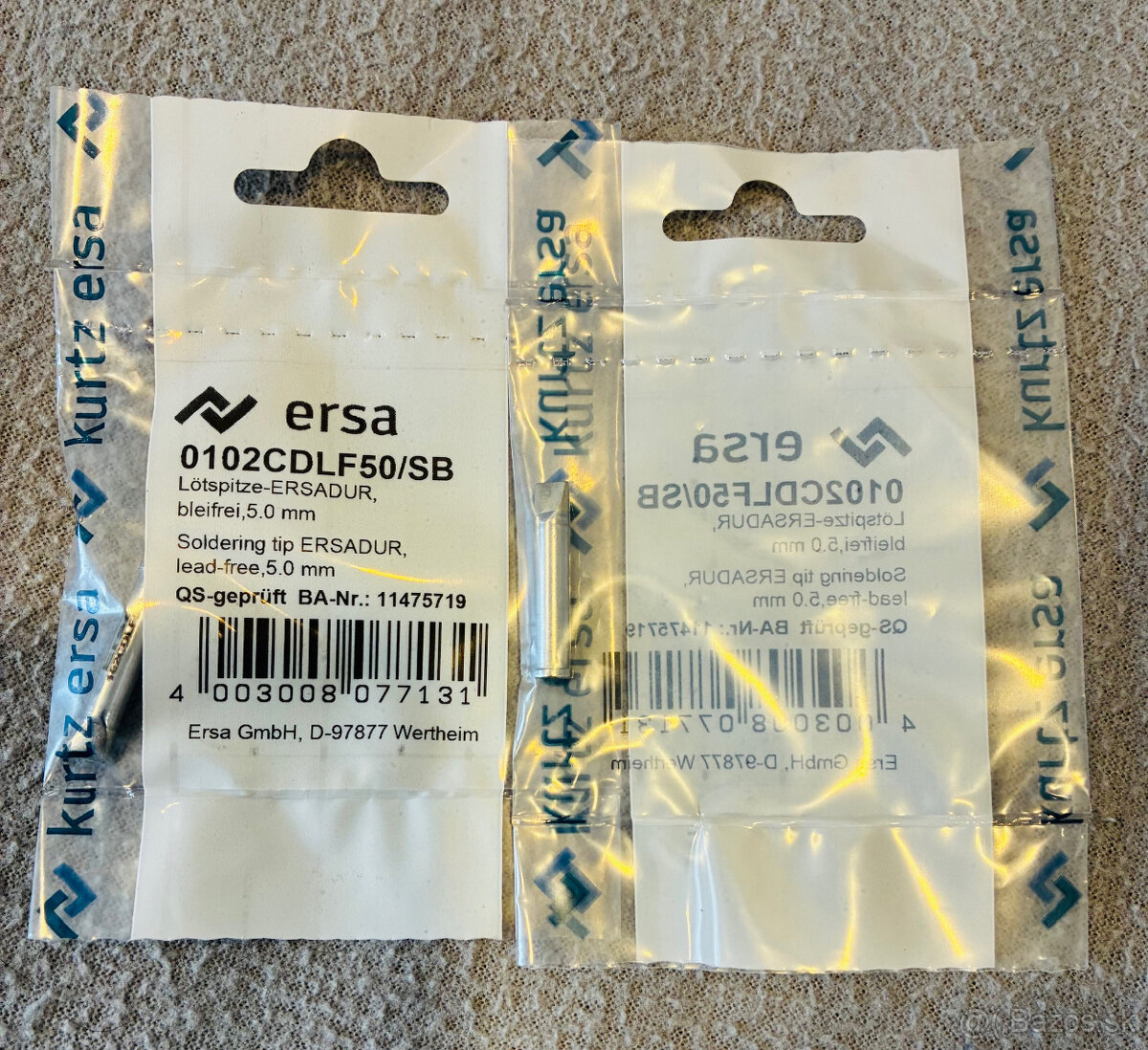 Zostava náhradných dielov ERSA - 6