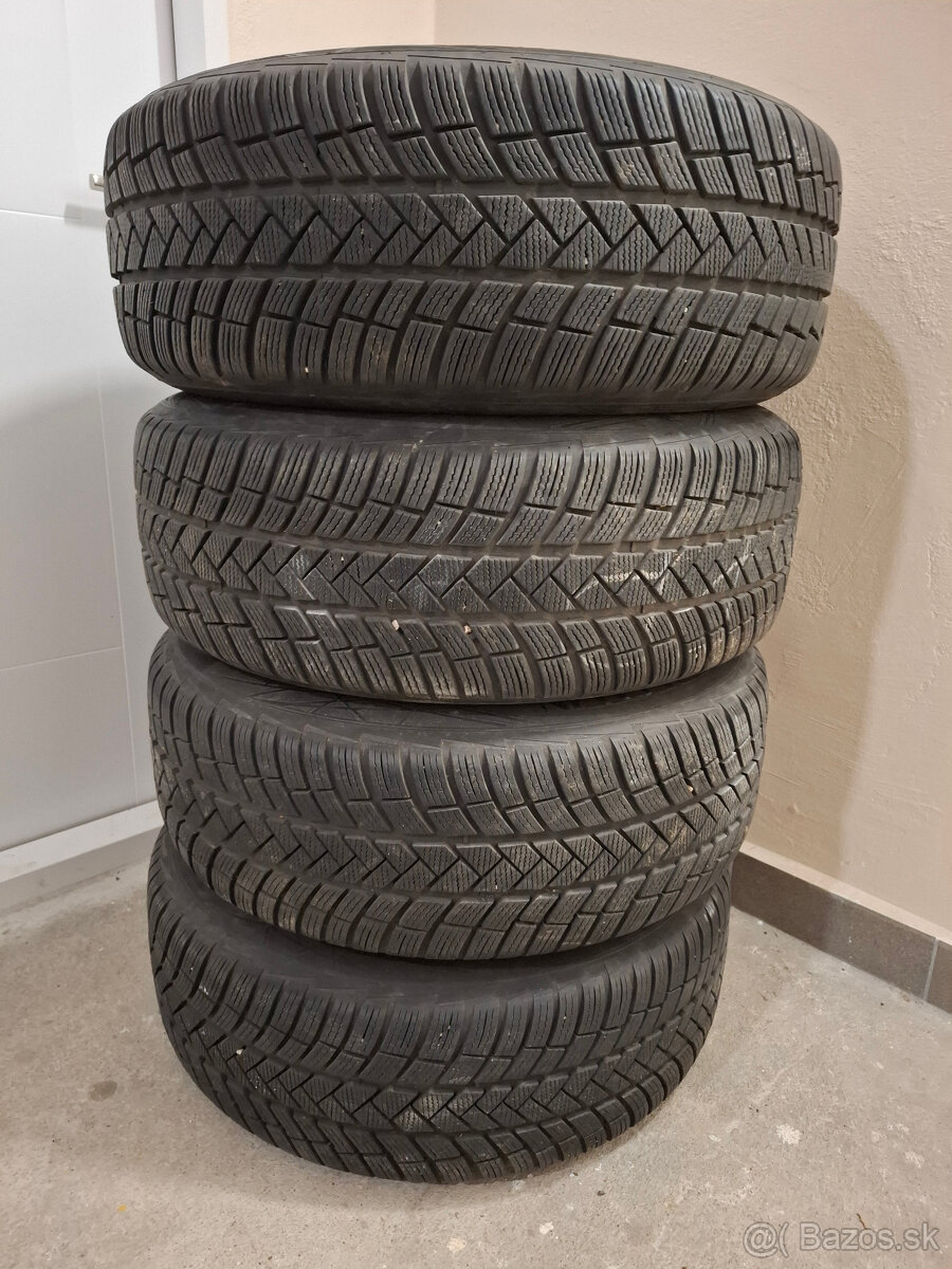 Predám ALU disky Dezent R19, 5x112 ET 46 + zimné pneu - 6