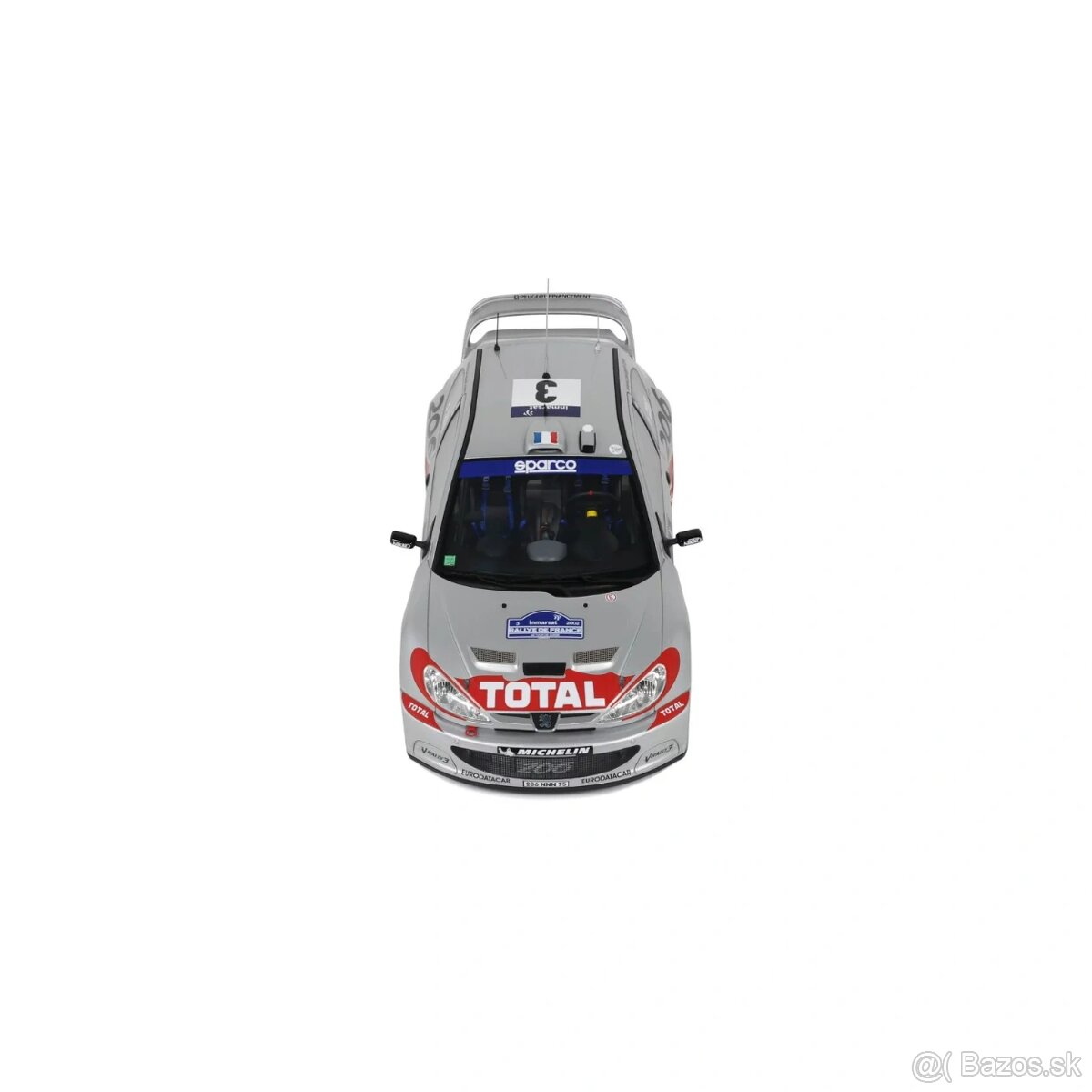 1:18 OTTO Peugeot 206 WRC Tour de Corse 2002 - 6