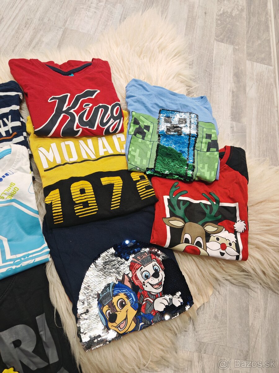 Detské / Chlapčenské oblečenie balík veľ. 122 - 6