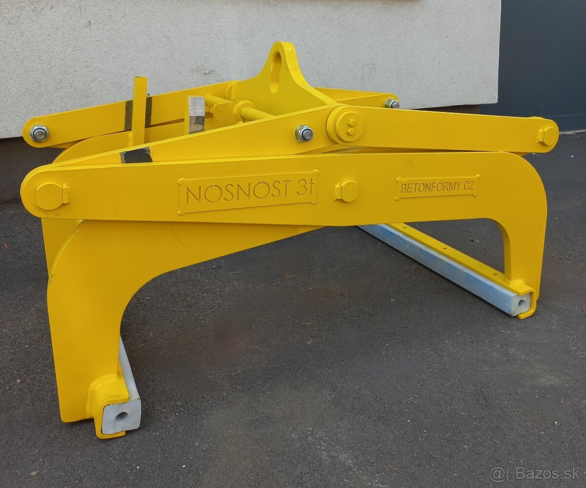 Samosvorné manipulační kleště - otáčeč bloků - 6