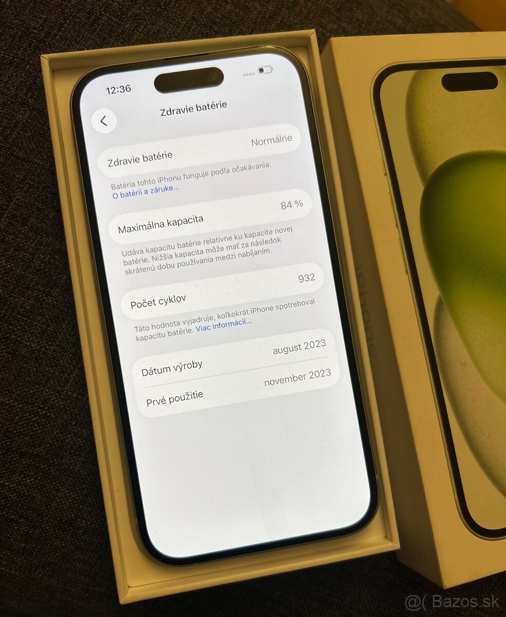 iPhone 15 128GB Green - 6