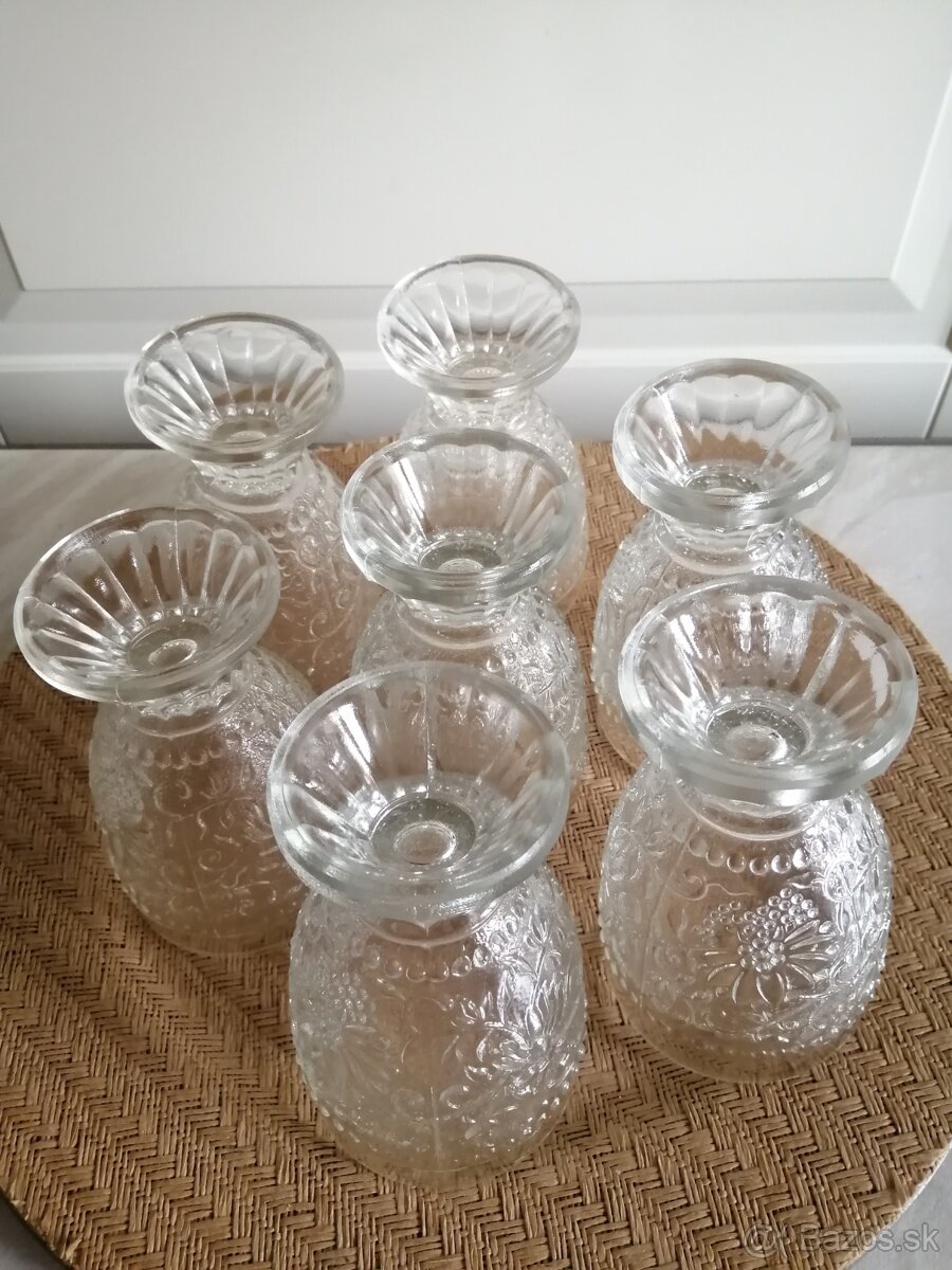 Elegantná retro súprava na nealko ako nová - 6