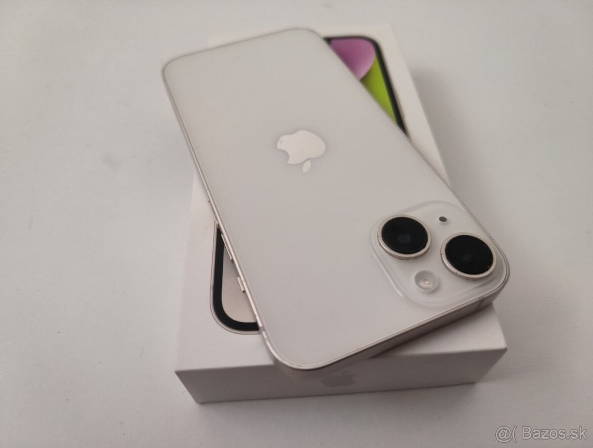 apple iphone 14 128gb Starlight / Batéria 100% - 6