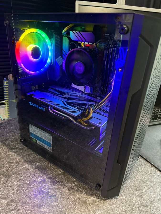 Herný počítač Ryzen 3 4100 / RX 580 4GB / 12GB / SSD+HDD - 6