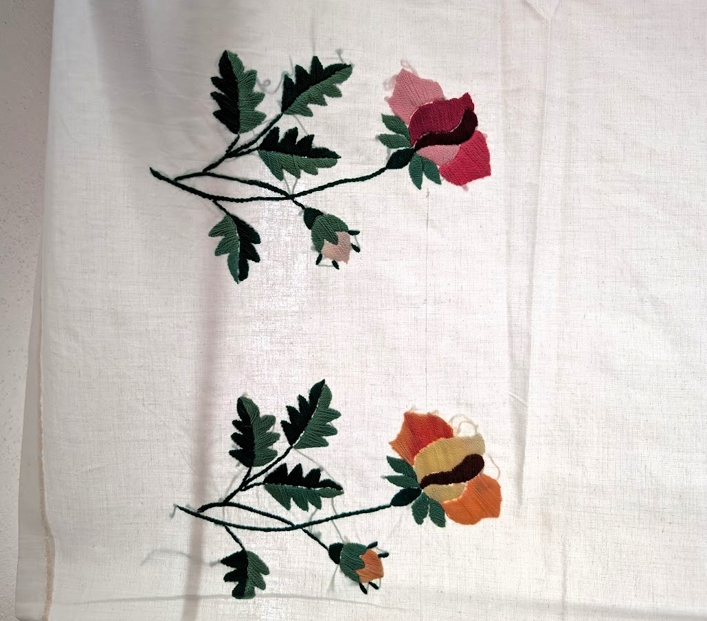 Obrusy + retro obliečka + prestieranie - 6