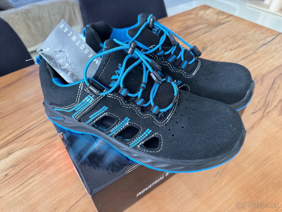 Pracovná obuv 43 so spevnenou špičkou - 6