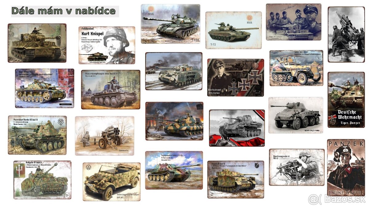 plechová cedule: Německá armáda pije Fantu (propaganda) - 6