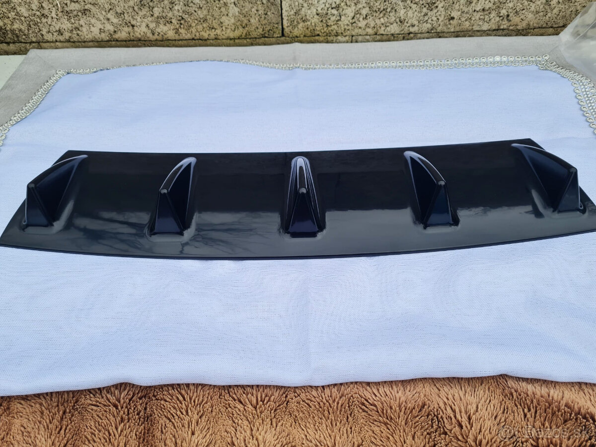 Spojler zadného nárazníka difúzorové plutvy žralocie plutvy - 6