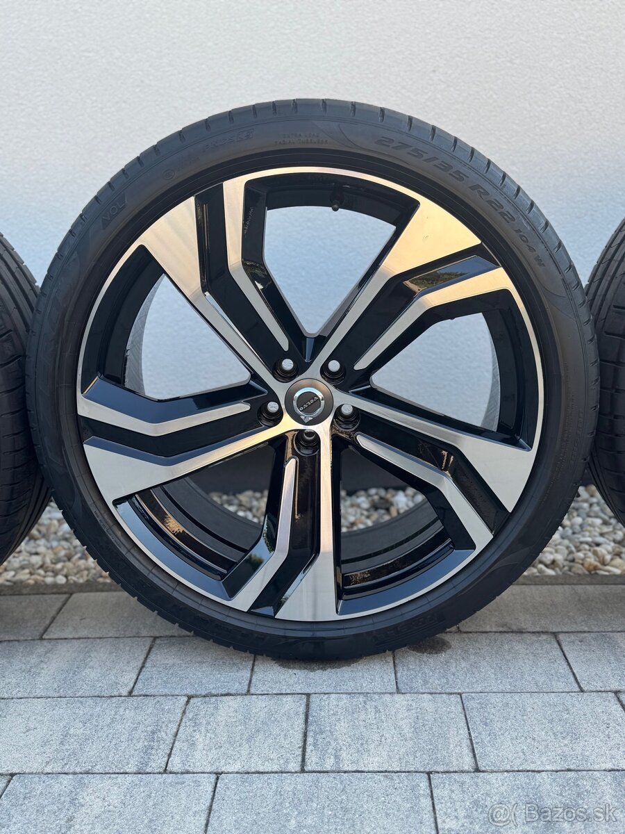 Volvo XC90 alu disky R22 R-design 5x108 - 6