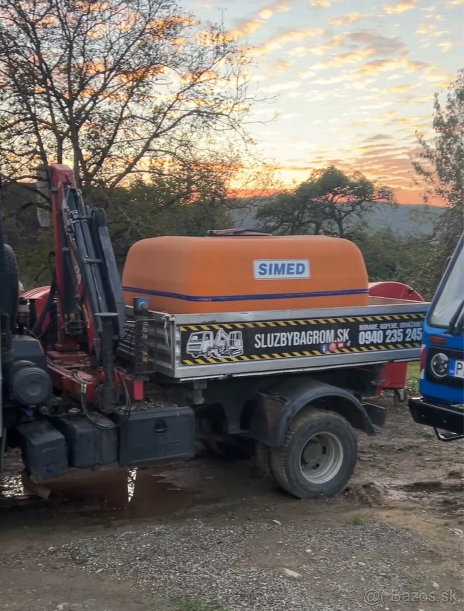 Multicar 1500l nadrz na vodu Simed - 6