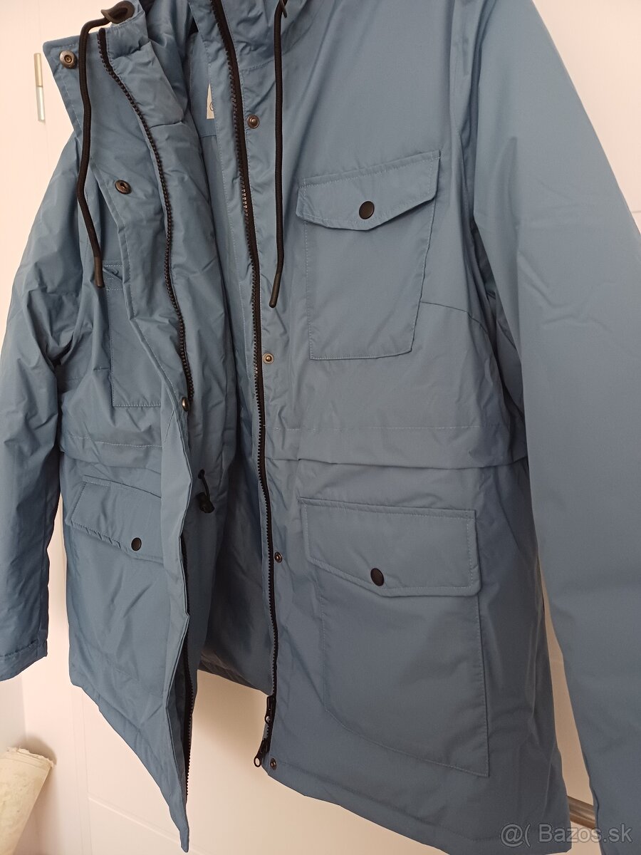Dámska modrá bunda - 6