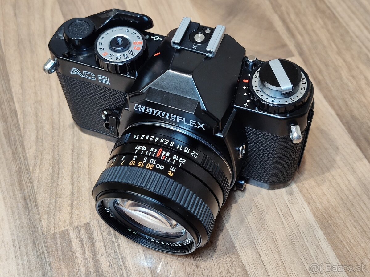 Kinofilm Revueflex AC-2 + objektivy 50/1.4 + 135/2.8 - 6