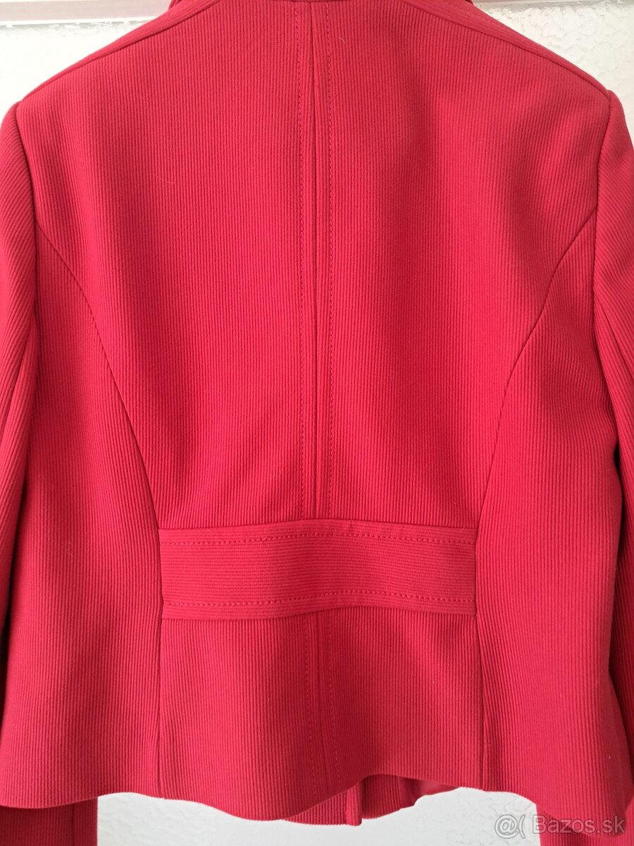 Cerveny kabatik do pasa velkost 38 - 6