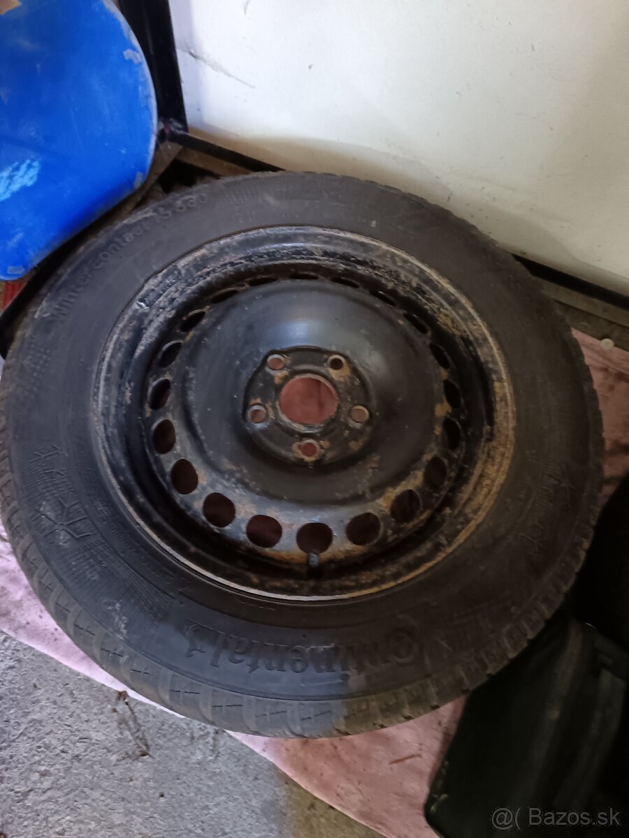 Plechové disky 5x112+ pneu - 6