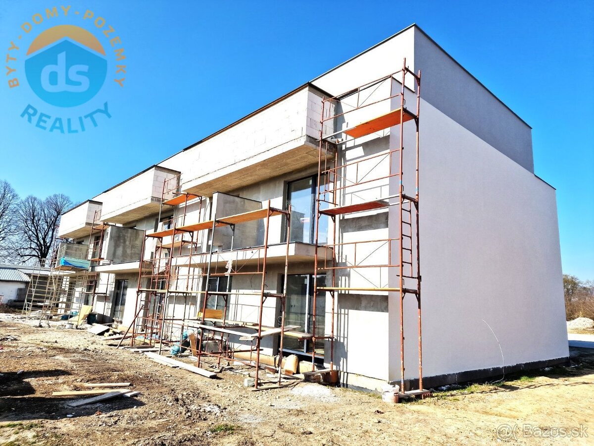 Na prenájom novostavba, 3 izbový byt, 82,75 m2, 2X terasa, p - 6