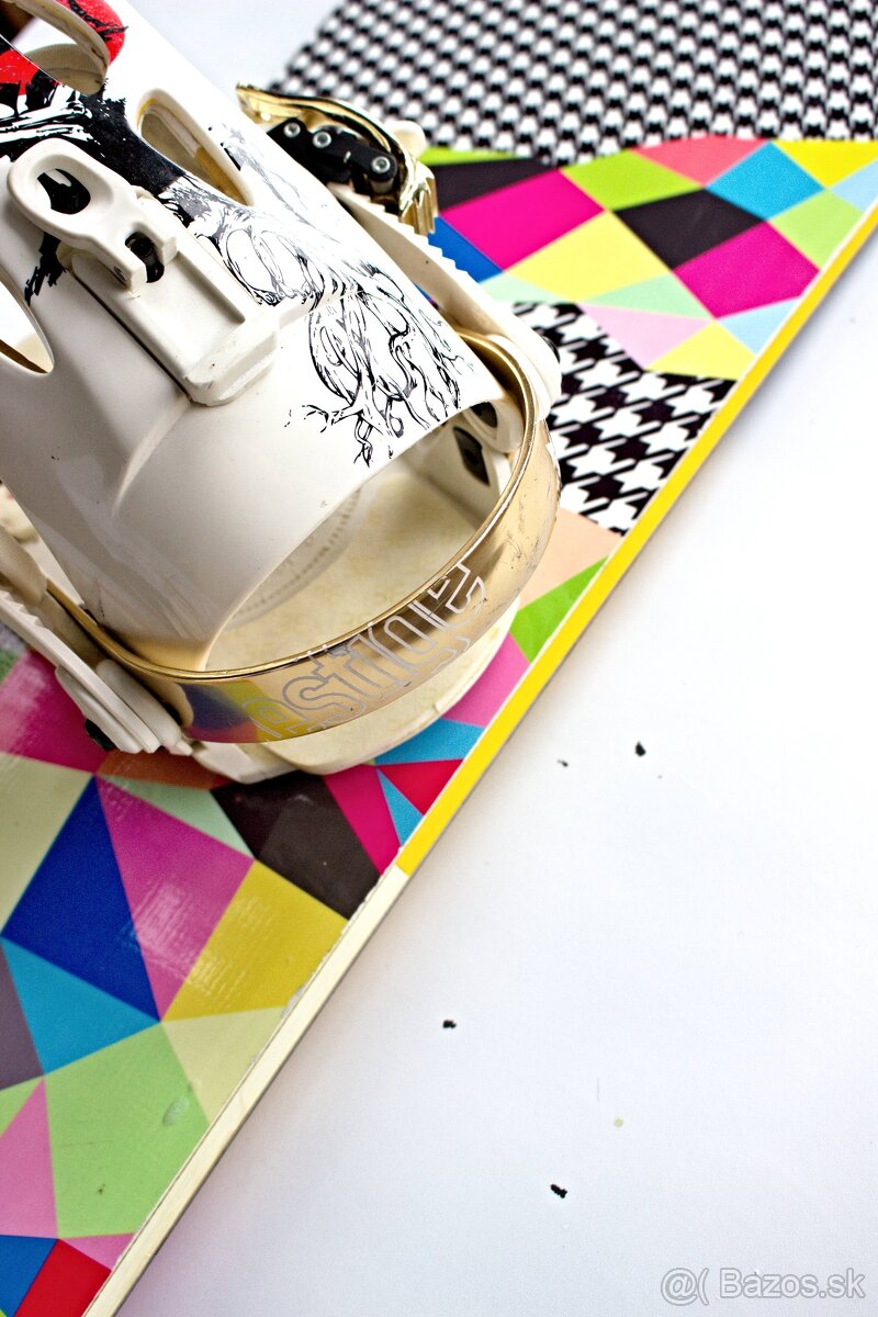 Snowboard set ELAN + viazanie + SALOMON topánky - 6