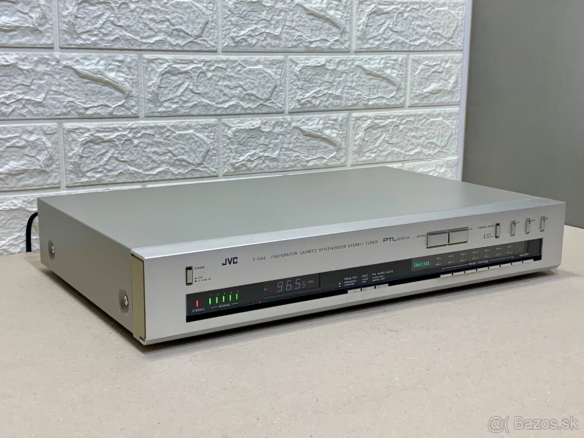 JVC T-X6L …. FM/AM stereo tuner - 6