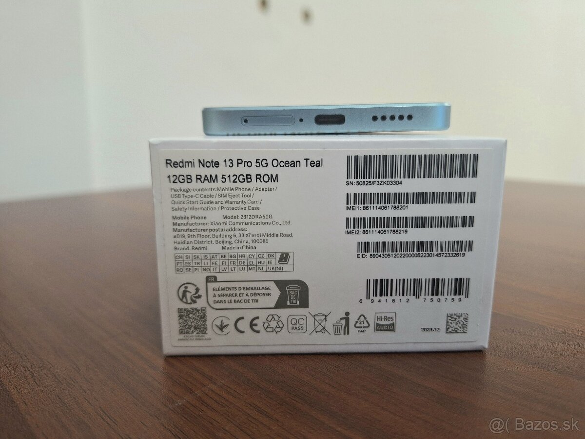 Xiaomi Redmi Note 13 Pro 5G 12GB/512GB - 6