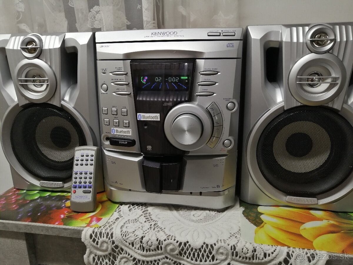 Bluetooth Kenwood hifi veža - 6